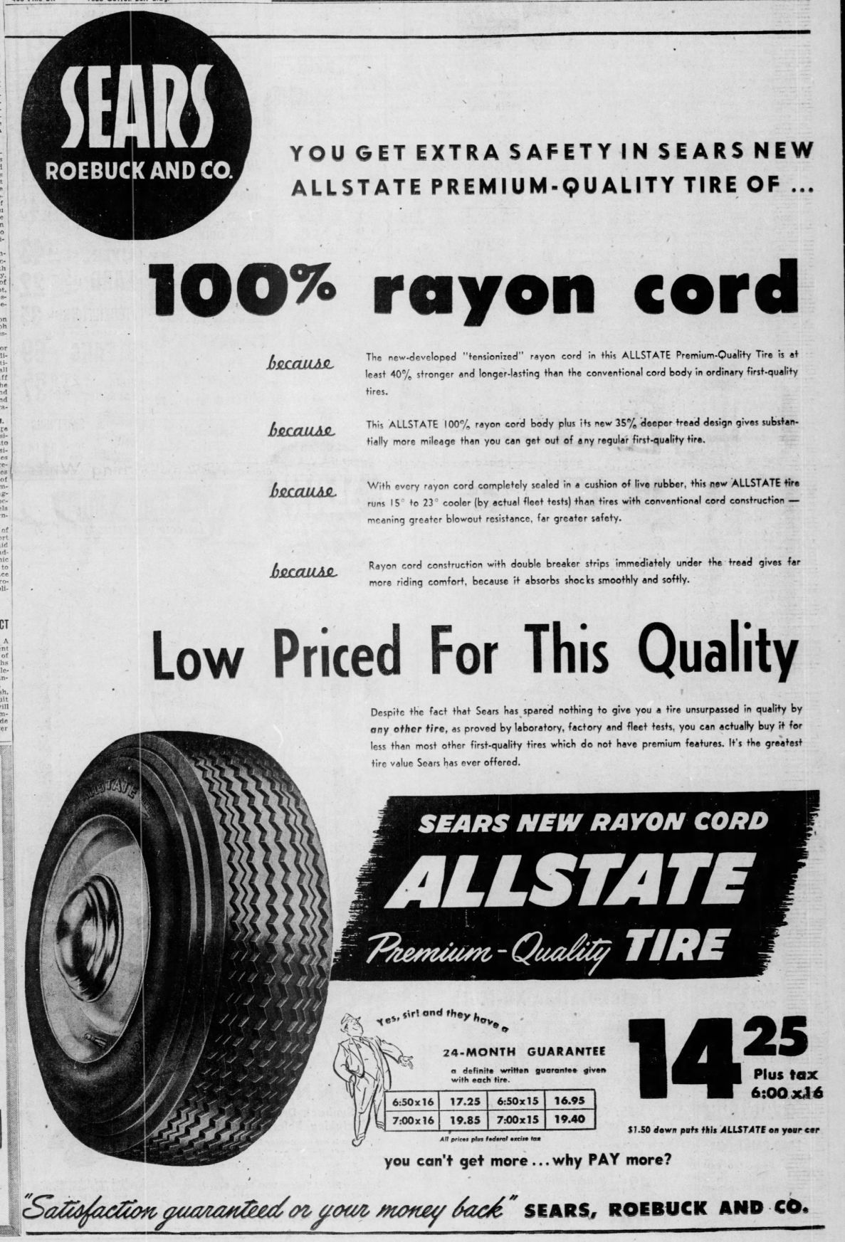 Sears: 1948 advertisement